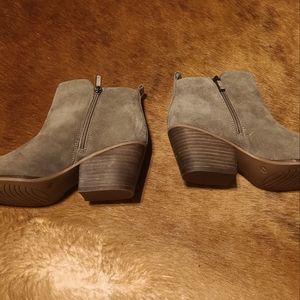 Genuine Franco Fortini Nubuck Suede Booties